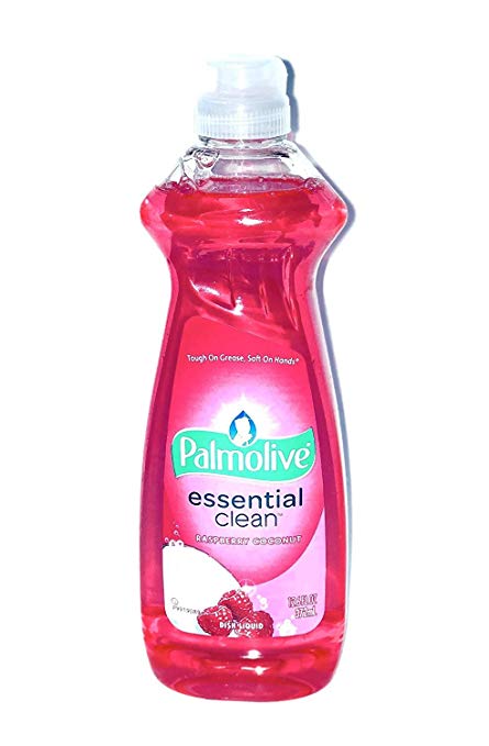 Palmolive Essential Clean Liquid Dish Soap, Raspberry Coconut - 12.6 Fluid Ounce