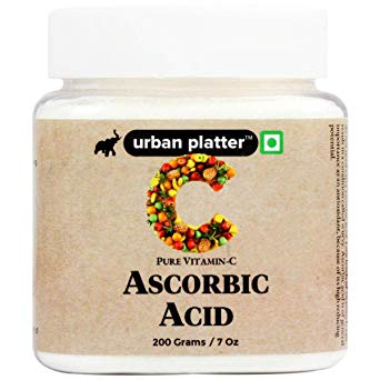 Urban Platter Ascorbic Acid, 200g / 7oz [Pure Vitamin C, Premium Quality, Dietary Supplement, Antioxidants]