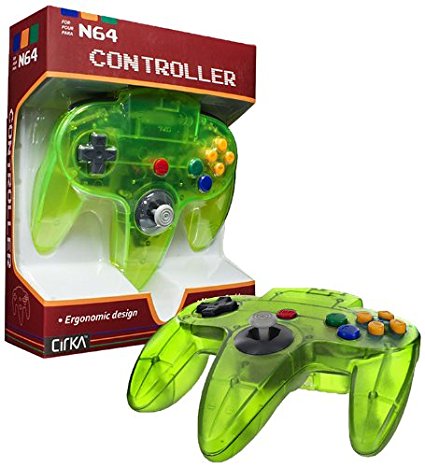 N64 Cirka Controller - Cyanine Green