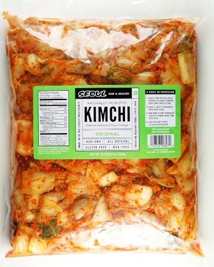 Seoul Kimchi Original 56oz (3.5LB) Fresh & Healthy All Natural Gluten Free MADE UPON ORDER