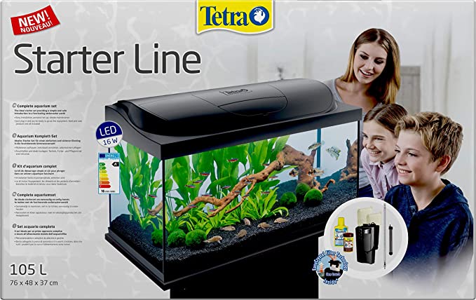 Tetra Aquarium Starter Line LED 105 Litre Fish Tank Complete Set