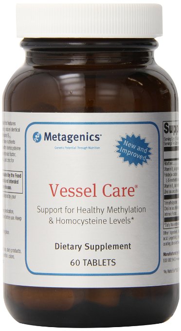 Metagenics Vessel Care Supplement, 60 Count