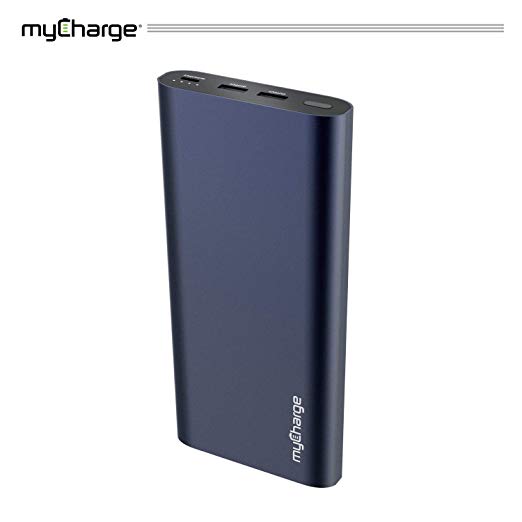 myCharge Portable Charger Power Bank - RazorXtreme 26800 mAh | External Battery Pack with Power Delivery (PD) | Dual Port (USB A/USB C) Cell Phone Charger for Apple iPhone & Android Samsung Galaxy