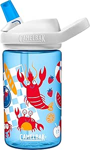 CAMELBAK Eddy  14oz Kids Water Bottle with Tritan Renew – Straw Top, Leak-Proof When Closed - Limited Edition Colors