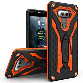 LG V20 Case, Zizo [Static Series] Shockproof [Military Grade Drop Tested] with Built-in Kickstand [LG V20 Heavy Duty Case] Impact Resistant LG V20