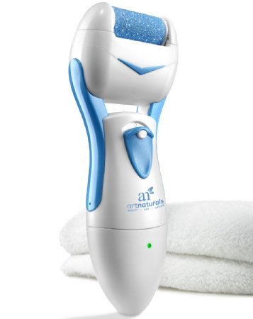 Art Naturals Rechargeable Electric Callus Remover, Most Effective Electronic Pedicure Foot File Callus Remover, Removes The Coarse, Tough Skin On Your Feet, Spa like Treatment With Guaranteed Results!