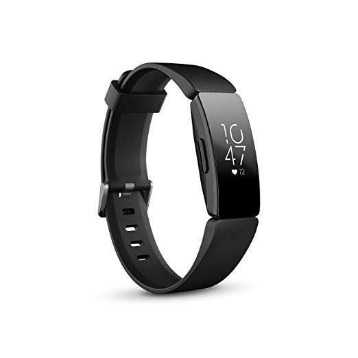 Fitbit Inspire HR Heart Rate & Fitness Tracker, One Size (S & L bands included), 1 Count