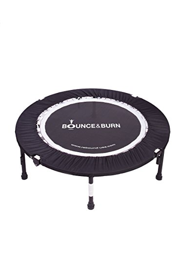 Bounce & Burn II - Mini Trampoline – Best seller - Affordable & FUN way to lose weight and get FIT! Includes DVD & FREE 3 MONTHS VIDEO MEMBERSHIP