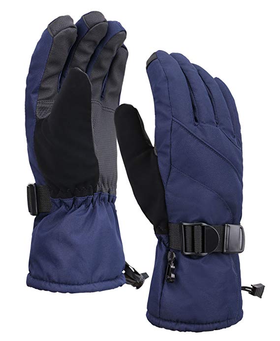 Toppers Mens Waterproof Windoroof 3M Thinsulate Insulation Snowboard Winter Ski Gloves