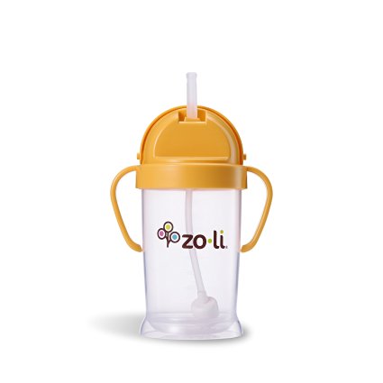 ZoLi BOT XL Straw Sippy Cup - Orange 9 oz