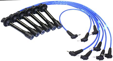 NGK (8129) RC-TE42 Spark Plug Wire Set, Blue