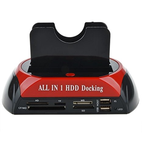 Science Purchase - Dual 2.5"/3.5"inch IDE Sata HDD Hard Drive Disk All in 1 Clone Dock Docking Station