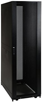 Tripp Lite SR48UB 48U Rack Enclosure Server Cabinet Doors and Sides 3000lb Capacity