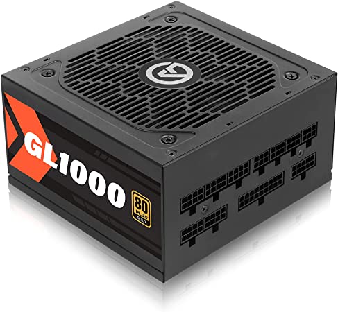 ARESGAME 1000W Power Supply 80 Plus Gold Certified Fully Modular PSU (GL1000)