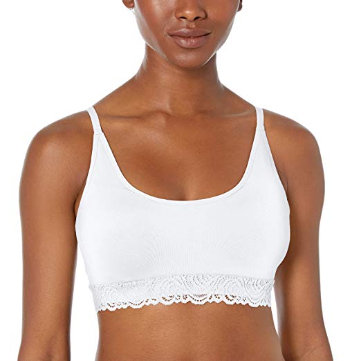 Amazon Brand - Mae Women's Scoopneck Bralette (for A-C cups)