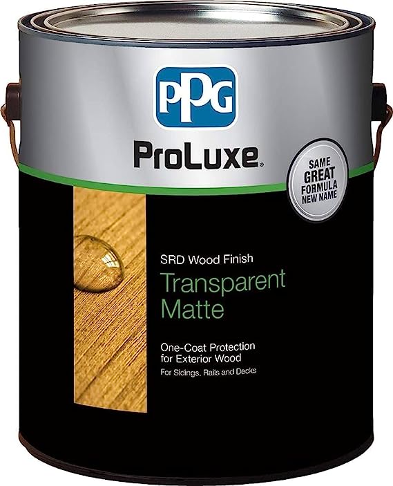 PPG ProLuxe Gallon Cetol SRD Exterior Wood Finish Translucent - Cedar 077