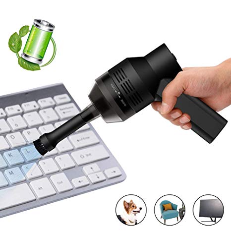 Keyboard Cleaner, zonpor Keyboard Hoover Vacuum, Cordless Rechargeable USB Air Duster Computer Cleaner for Cleaning Dust, Hair, Sofas, Paper Scrap, Car Device, Keyboards and Pet Houses