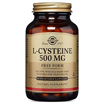 Solgar – L-Cysteine 500 mg, 90 Vegetable Capsules