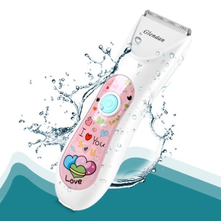Glendan TC868 Waterproof Electric Hair Clippers for Baby and Children