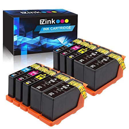 E-Z Ink (TM) Compatible Lexmark 100XL Ink Cartridge Replacement (4 Black, 2 Cyan, 2 Magenta, 2 Yellow) for 14N1068 14N1069 14N1070 14N1071 (10) Pack