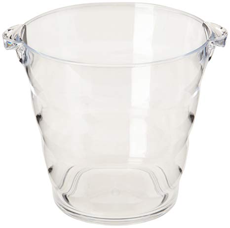 Prodyne Acrylic Wine Bucket, 4-Quart, Clear
