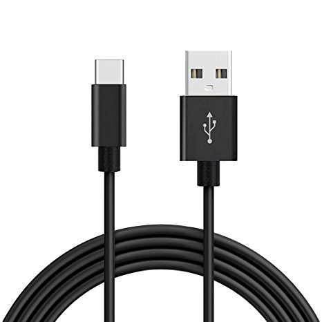Type C Cable, USB Power Adapter Fast Charger with 10ft Type C Cable for Samsung Galaxy S8,S8 Plus,Google Pixel XL,Nintendo Switch,Nexus 6P,Macbook12,OnePlus2 (Black)