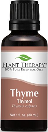 Plant Therapy Thyme Thymol Essential Oil. 100% Pure, Undiluted, Therapeutic Grade. 30 ml (1 oz).