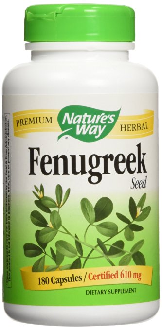 Nature's Way Fenugreek Seed, 610 Mg (180 x 2)