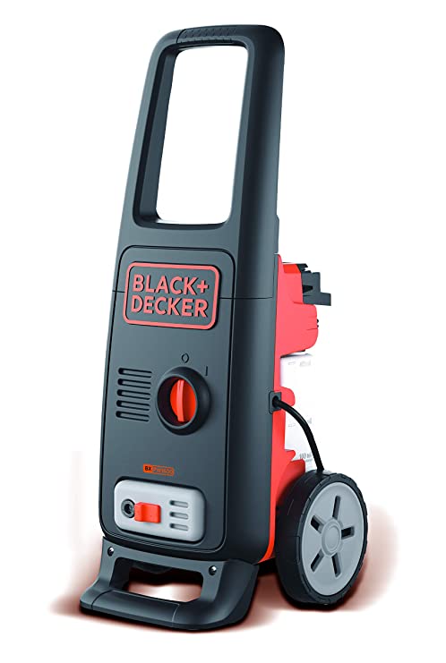 BLACK DECKER BW16 1600Watt 125 Bar, 420 L/hr Flow Rate Pressure Washer for Car wash and Home use (Red & Black)