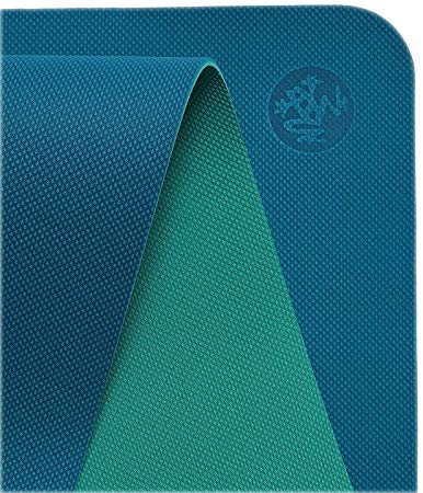 Manduka Begin Yoga Mat – Premium 5mm Thick Yoga Mat with Alignment Stripe. Reversible, Lightweight with Dense Cushioning for Support and Stability in Yoga and Pilates