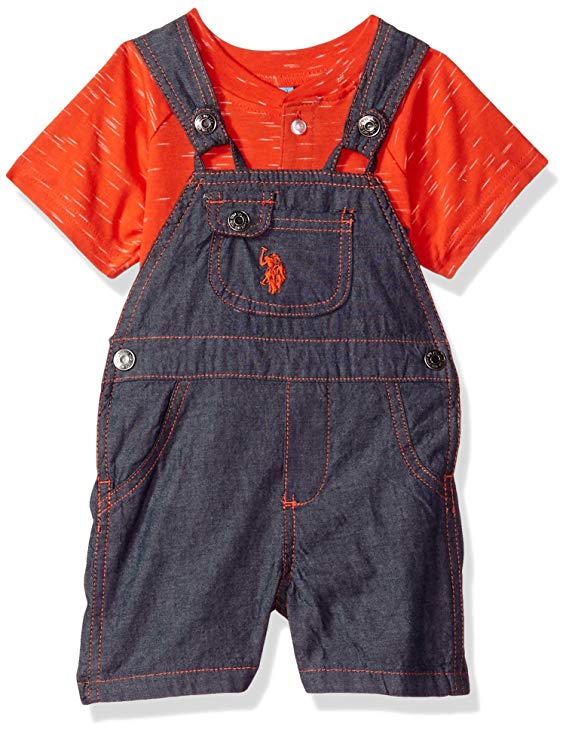 U.S. Polo Assn. Baby Boys' T-Shirt and Short Set