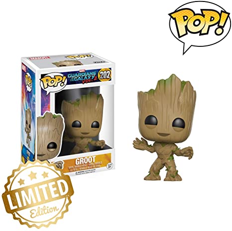 Funko POP Movies: Guardians of The Galaxy 2 Toddler Groot Toy Figure