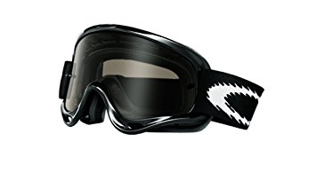 Oakley O-Frame MX Goggles (Jet Black Frame/Dk Grey Lens, One Size)