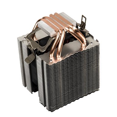 upHere Premium Quality Quiet Dual Tower Heat-Sink CPU Cooler with 4 Direct Contact Heatpipes, Blue LED Fan