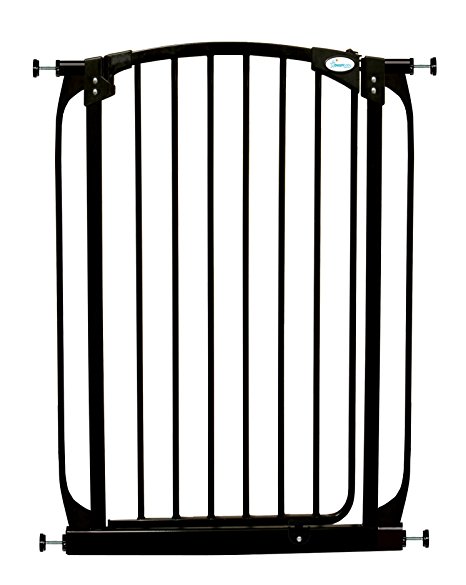 Dreambaby Chelsea Extra Tall Auto Close Security Gate in Black