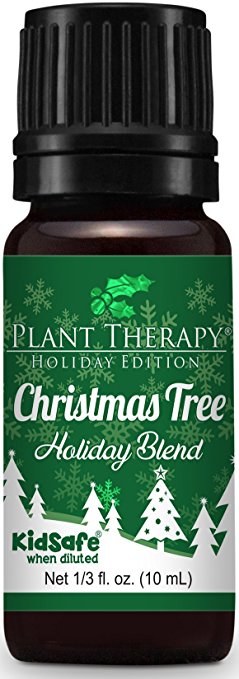 Christmas Tree Holiday Synergy Essential Oil Blend 10 ml. 100% Pure, Undiluted, Therapeutic Grade.