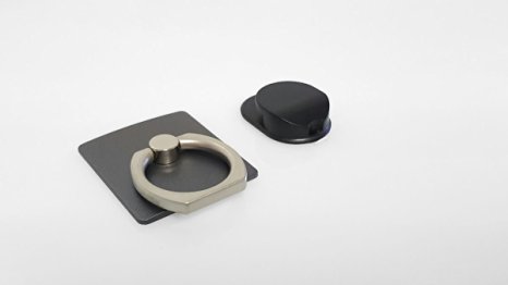 Universal Smart Phone Ring Grip & 360 Degree Kickstand (Graphite Grey)
