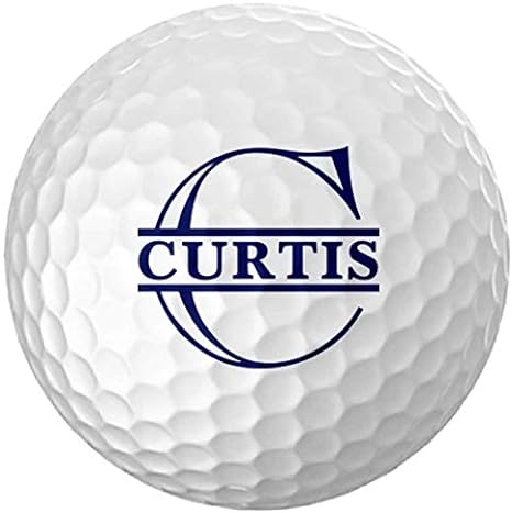 infusion Personalized Name & Initial Golf Balls - Customize The Name and Initial (6 Balls)