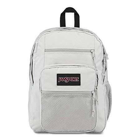 Jansport Big Campus Backpack - Lightweight 15" Laptop Bag | Micro Chip Grey