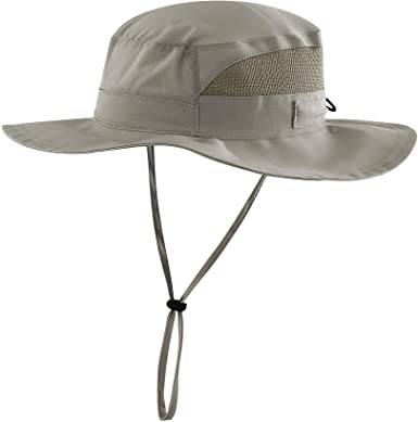 Connectyle Men's Outdoor Mesh Boonie Sun Hat Wide Brim UV Protection Fishing Hat