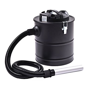Costway 5.3 Gallon Ash Vacuum Cleaner For Fireplaces, Fire pits, Bar B Que, and Smokers