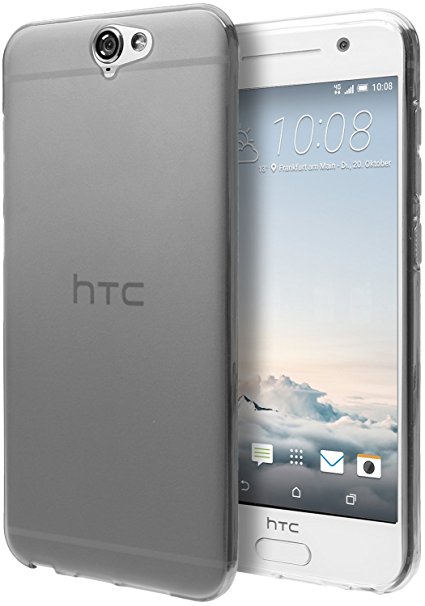 HTC One A9 Case, Cimo [Matte] Premium Slim Fit Flexible TPU Cover for HTC One A9 (2015) - Smoke