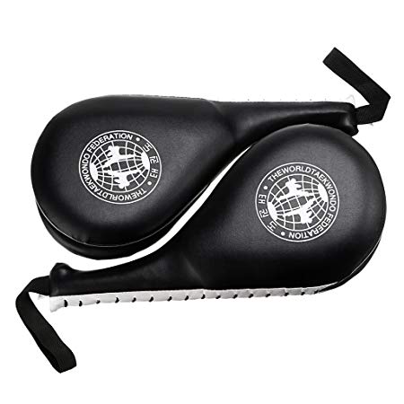 Hipiwe Taekwondo Kick Pad Target Durable TKD Kicking Targets Training Paddles Double Face Tae Kwon Pads