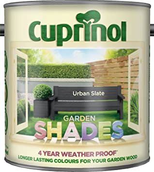 New 2017 Cuprinol Garden Shades Urban Slate 2.5L