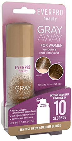 Gray Away Womens Hair Highlighting Product, Lightest Brown/Blond, 1.5 Ounce