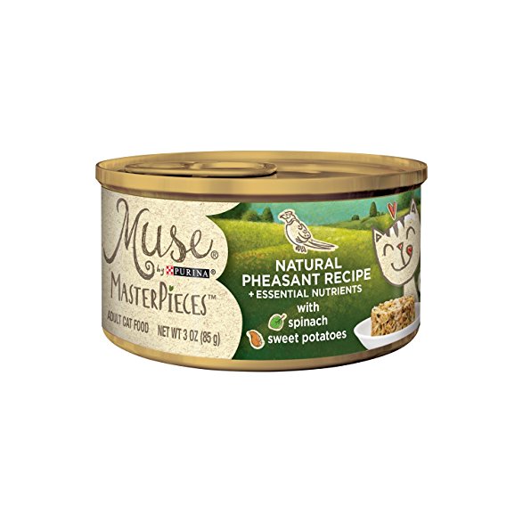 Muse by Purina Masterpieces Natural Wet Cat Food - (24) 3 oz. Cans