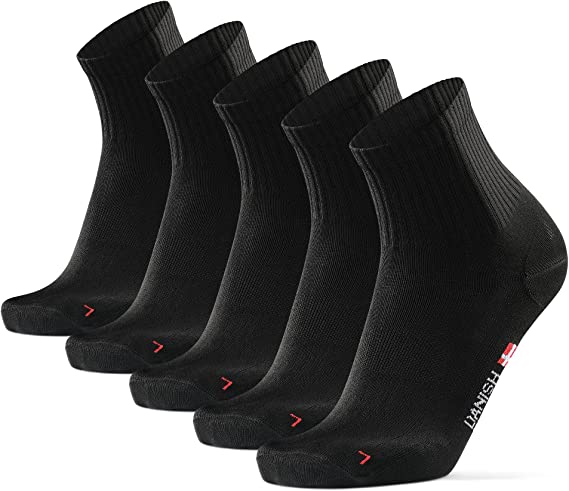 Calcetines Deportivos Quarter, para Hombre y Mujer, Calcetines Media Caña, Antideslizantes, Ajuste Cómodo y Transpirables para Deporte, Gimnasio y Running, Negro, Blanco, Verde, Azúl, Pack de 3 y 5