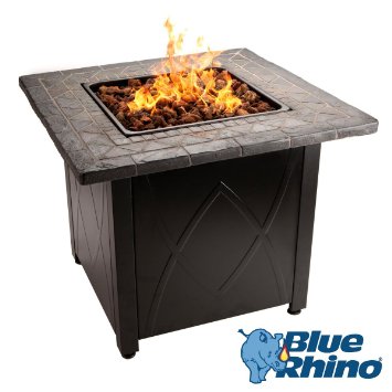 Blue Rhino Outdoor Propane Gas Fire Pit