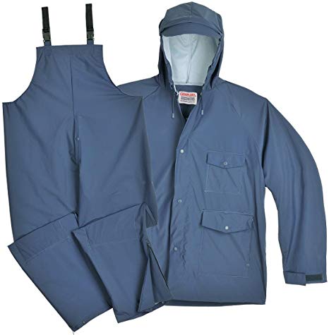 Gempler's Premium Quality Rain Jacket and Bib Overalls Waterproof Rain Suit