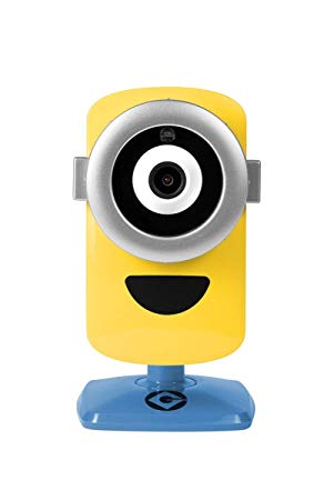 Despicable Me 3 - Minion Cam Hd Wi-Fi Surveillance Camera with Night Vision and 2-Way Talk, Yellow/Blue (MinionCam)